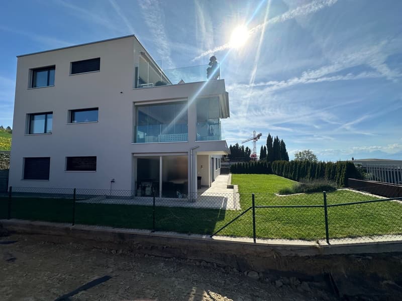 Appartement moderne 5.5 pièces au dernier étage à Eich - Nouveau bâtiment avec certification Minergie (14)