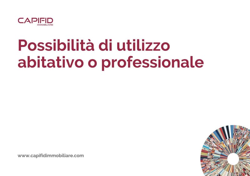 Title: Possibility of residential or professional use, website: www.capifidimmobiliare.com