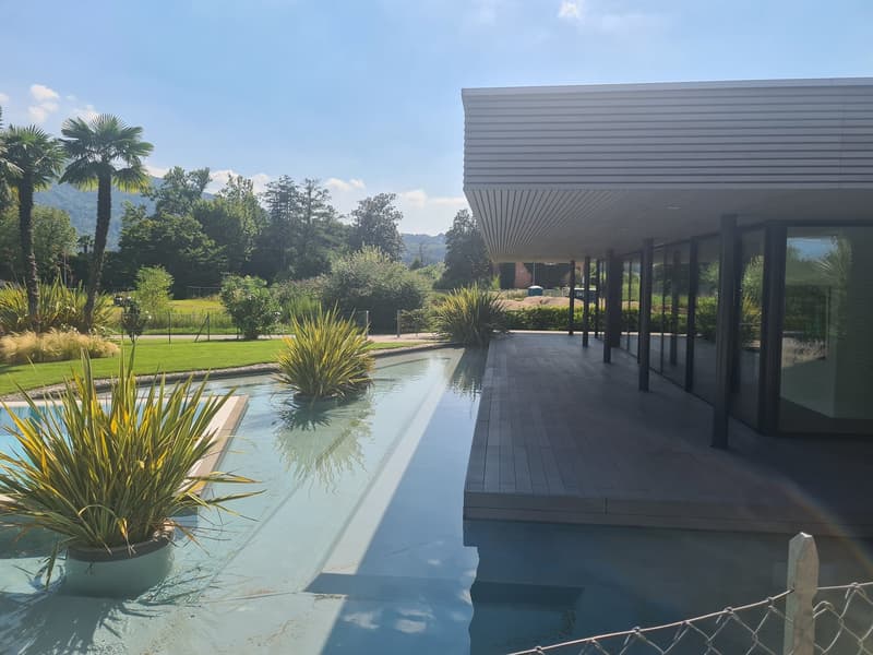 Maison moderne avec piscine à Caslano - disponible immédiatement (13)
