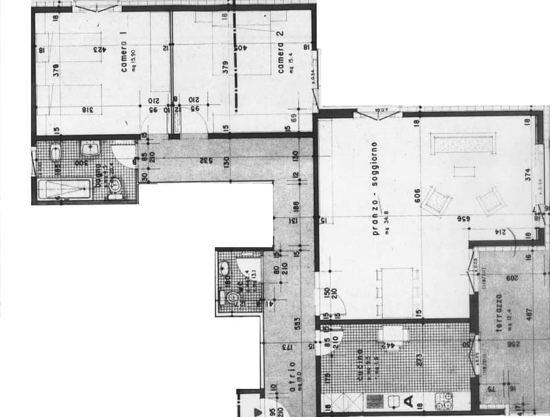 Grand appartement 3.5 pièces, deux salles de bain, 2 places de parking ! (6)
