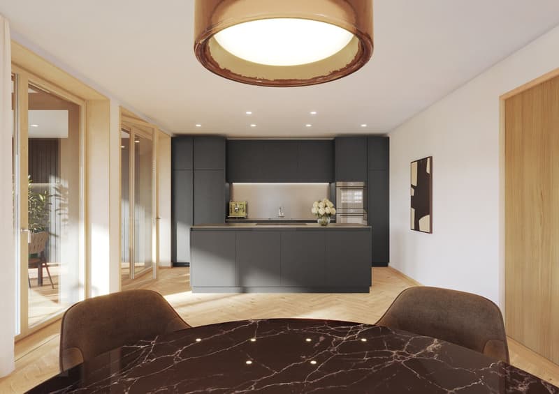 Ausbauvariante Küche Haus 2