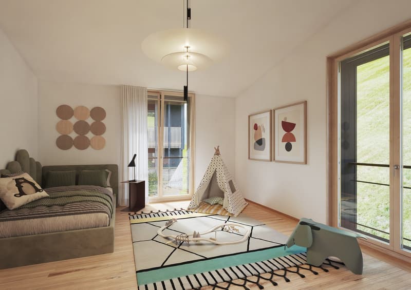 Appartamento esclusivo di 5½ locali con terrazza – SEELAUBE, Sarnen (6)