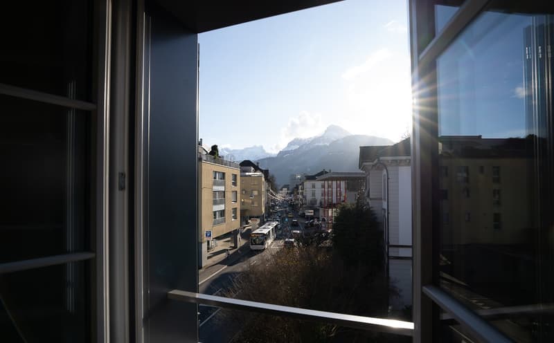 Modern 3 ½ room attic apartment in prime location in Brunnen SZ (2)