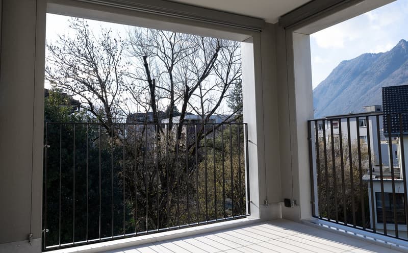 Modern 3 ½ room attic apartment in prime location in Brunnen SZ (11)
