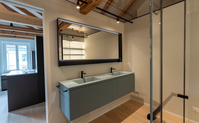 Exclusive 3.5-room attic apartment in Rosengarten – Historic charm meets modern design (6)