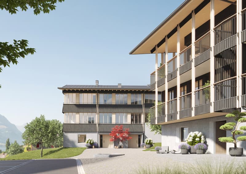 Aussenansicht Haus 4 & 5