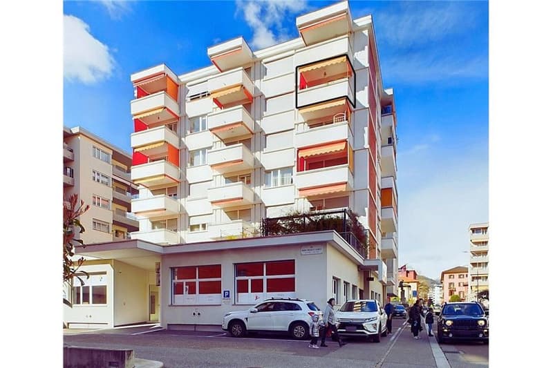Interessante, renovierte Wohnung im Herzen von Lugano (1)