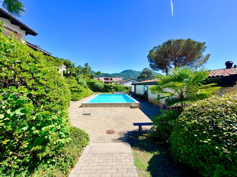 3788 ZWEITWOHNSITZ  WUNDERSCHÖNES EINZIMMERWOHN. MIT SEEBLICK, TERRASSE UND GARTEN (5)