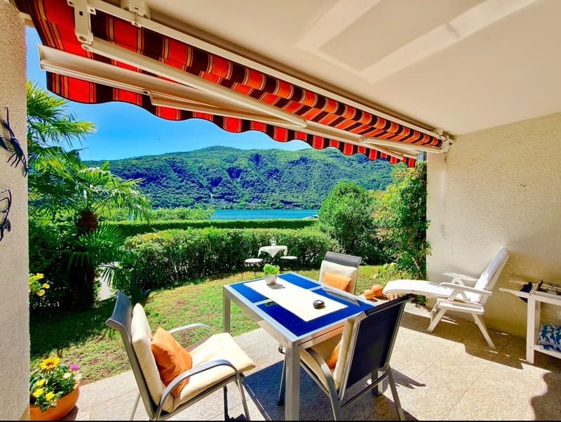 3788 ZWEITWOHNSITZ  WUNDERSCHÖNES EINZIMMERWOHN. MIT SEEBLICK, TERRASSE UND GARTEN (3)