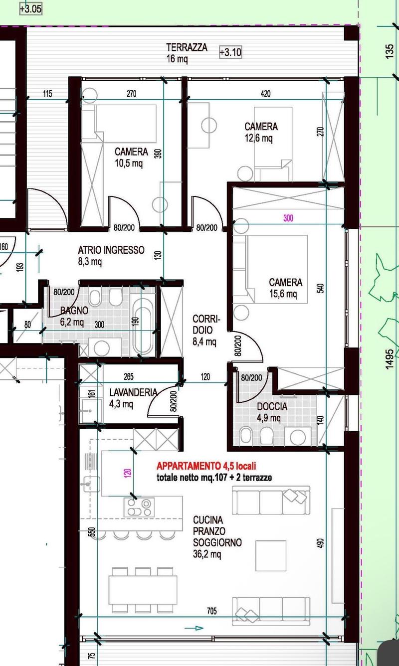 3763 ULTIMO - WOHNUNG MIT GARTEN 4.5 ZIMMER IN RUHIGER LAGE (10)