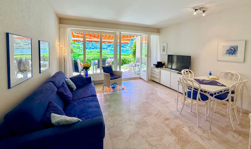 3788 ZWEITWOHNSITZ WUNDERSCHÖNES EINZIMMERWOHN. MIT SEEBLICK, TERRASSE UND GARTEN (1)