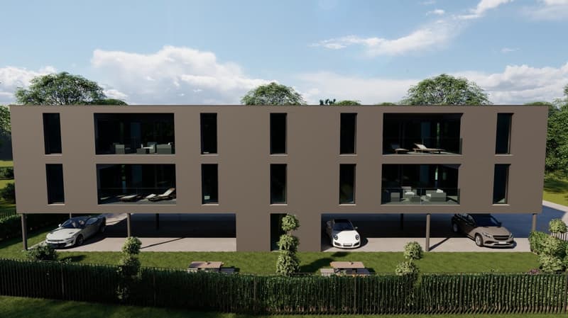 Rif. 3786 NUOVO MODERNO EDIFICIO - 4 APPARTAMENTI DI 4.5 LOCALI (6)