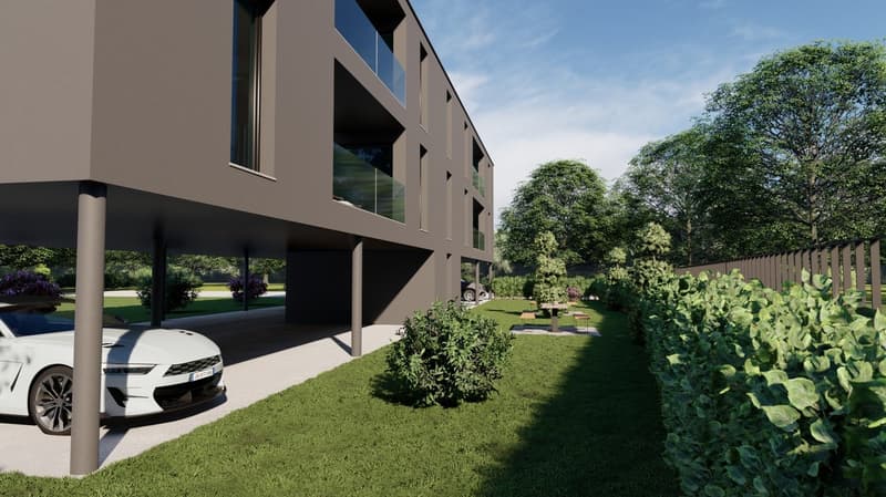 Rif. 3786 NUOVO MODERNO EDIFICIO - 4 APPARTAMENTI DI 4.5 LOCALI (7)