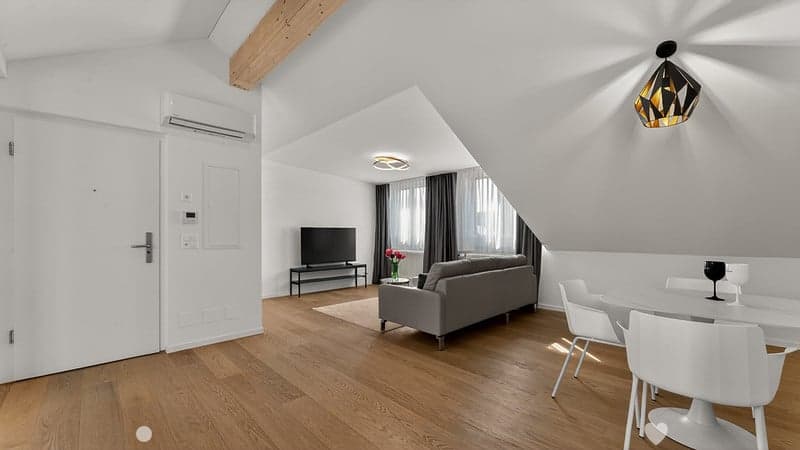 Eklusive möblierte 2.5-Zimmer Attika Wohnung mit Service und Terrasse in Biel (3)