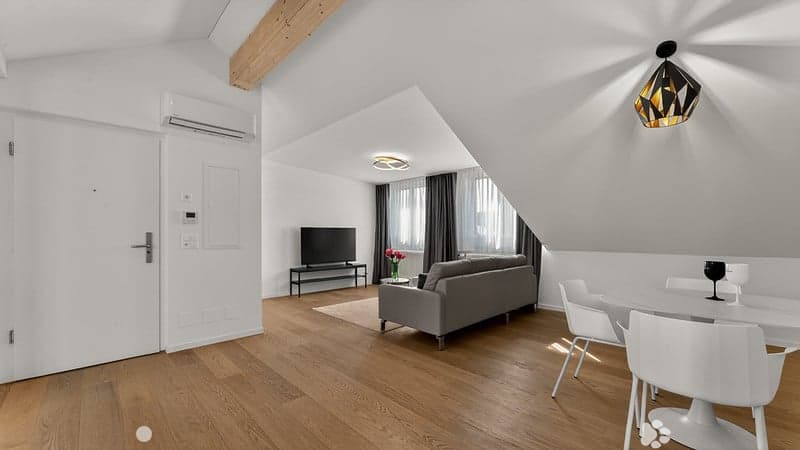 Eklusive möblierte 2.5-Zimmer Attika Wohnung mit Service und Terrasse in Biel (3)