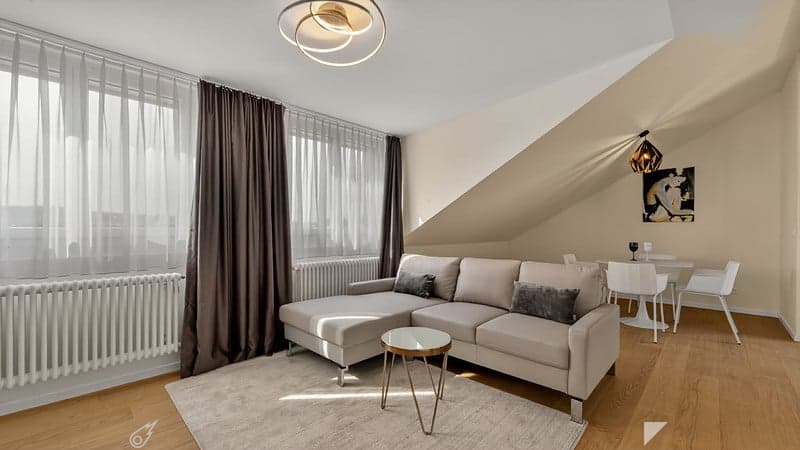 Eklusive möblierte 2.5-Zimmer Attika Wohnung mit Service und Terrasse in Biel (4)