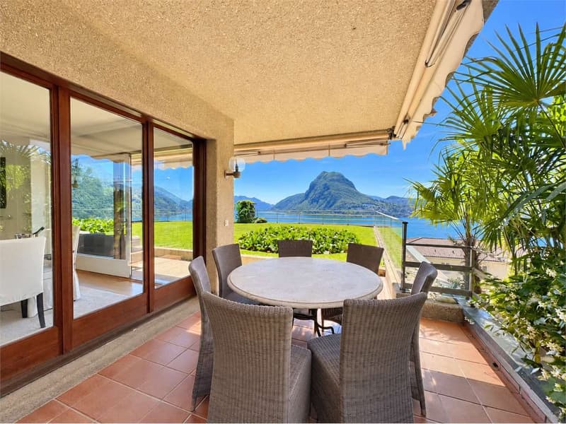 Appartamento vista lago con giardino (2)