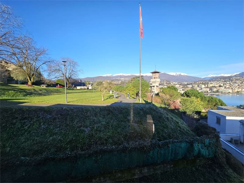 Lugano Paradiso, appartement 2.5 pièces avec vue sur le lac à louer (10)