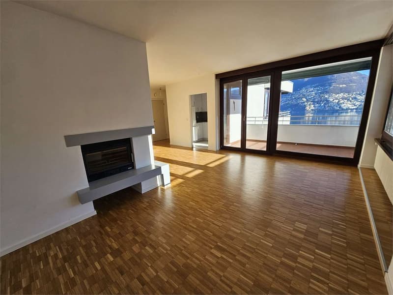 Lugano Paradiso, appartement 2.5 pièces avec vue sur le lac à louer (3)