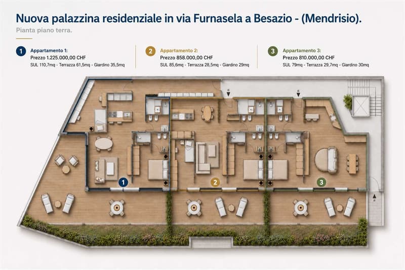 BESAZIO - ESCLUSIVA RESIDENZA DI SOLE 6 UNITÀ ABITATIVE (4)