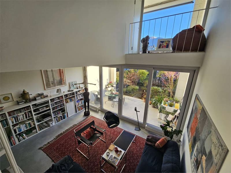 Lugano, spacious 4.5-room apartment with private garden (8)