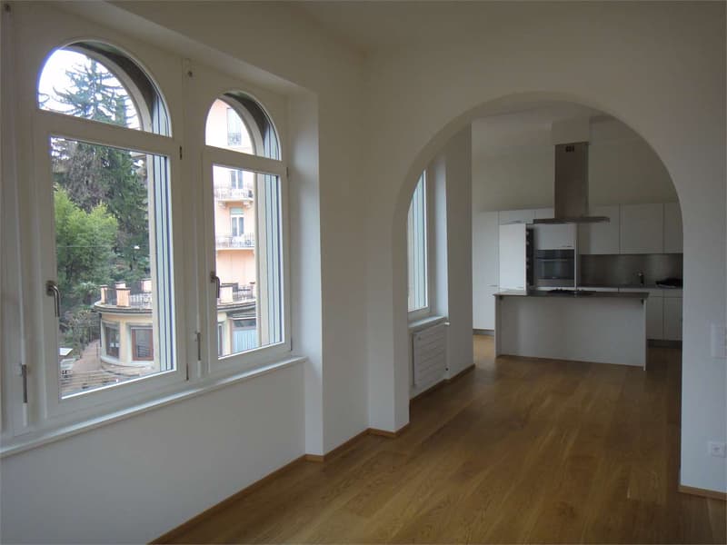 Lugano centre-ville, duplex 5.5 pièces dans une villa d'époque (6)