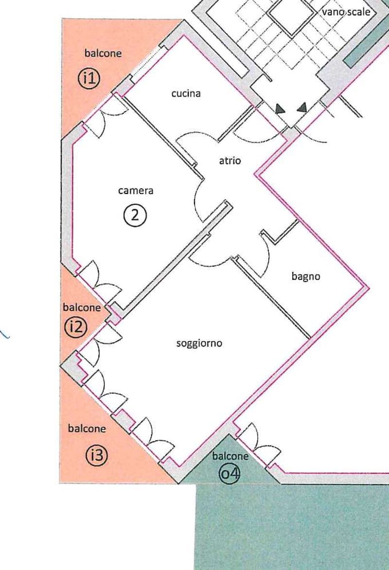 Affitto ottimo 2.5 locali Viganello (9)