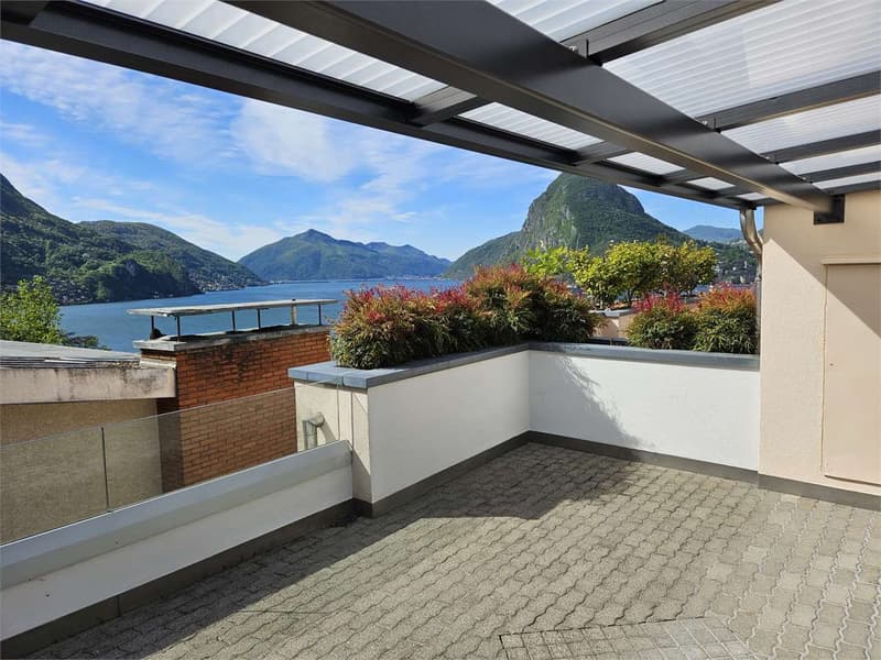 Castagnola, monolocale con terrazzo vista lago (10)