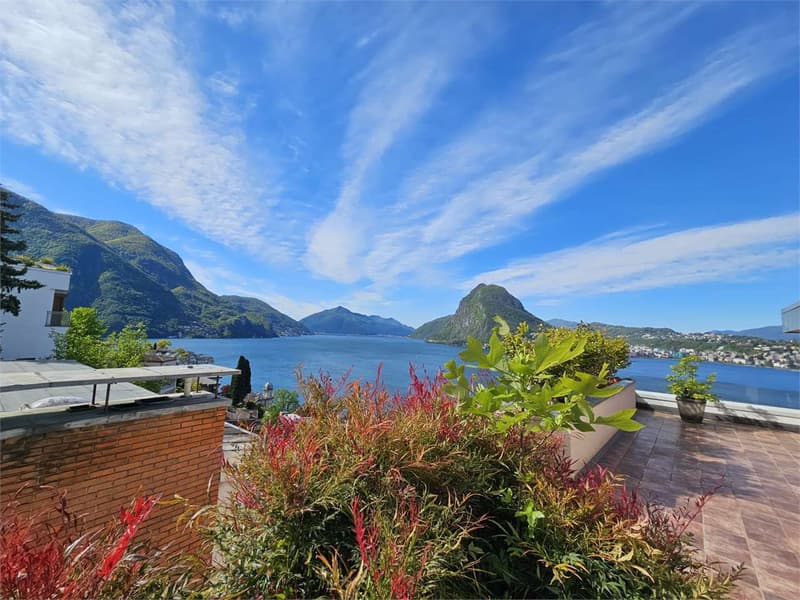 Castagnola, monolocale con terrazzo vista lago (13)