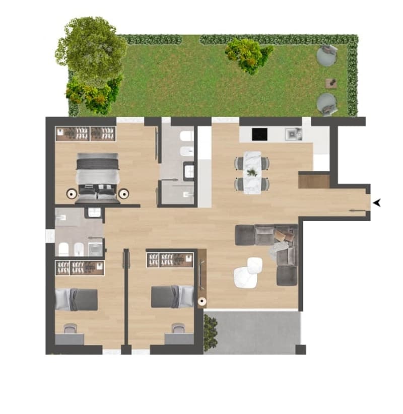 Nuova residenza in zona soleggiata con vista aperta e formula “Rent to Buy” (16)