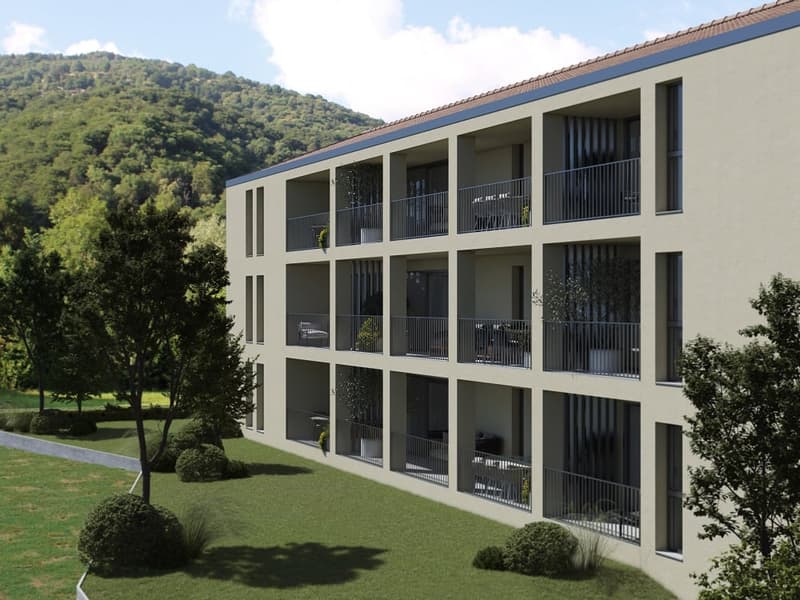 Nuova residenza in zona soleggiata con vista aperta (4)