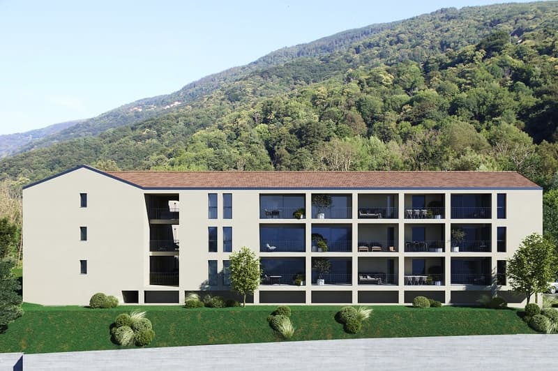 Nuova residenza in zona soleggiata con vista aperta (3)