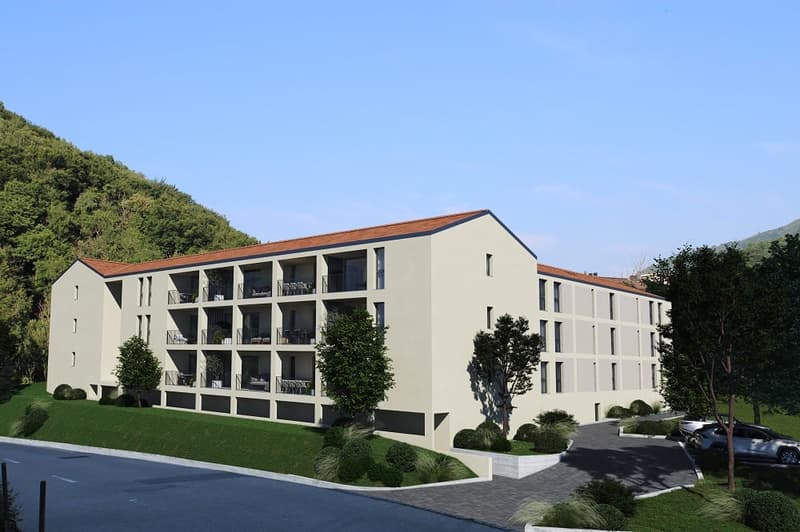 Nuova residenza in zona soleggiata con vista aperta (2)