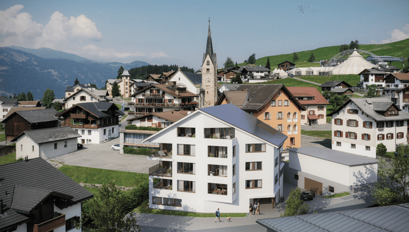 Neue 1.5-Zimmerwohnung in Obersaxen (Erstwohnsitz) (2)