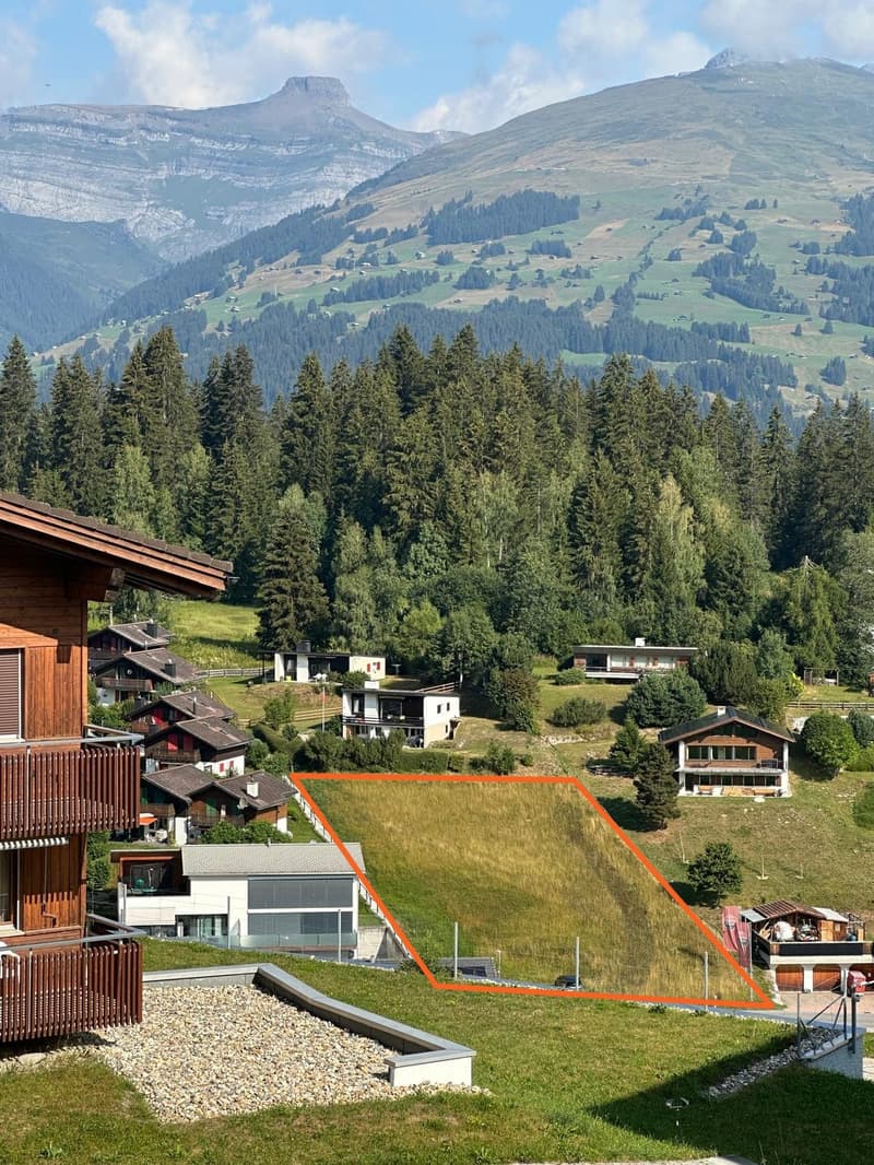 Bauland in Obersaxen nahe Skilift (2)