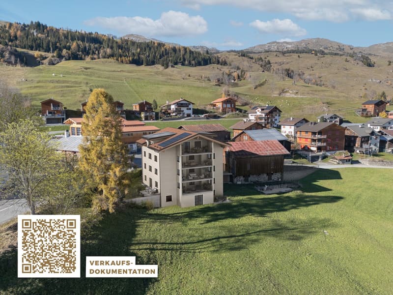 Im Umbau: 4.5-Zimmerwohnung mit wunderschöner Aussicht mit Sitzplatz und Garten (1)