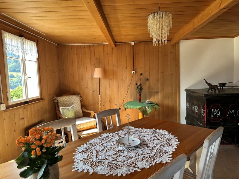 Casa colonica con due fabbricati e panorama montano a Rabius (14)
