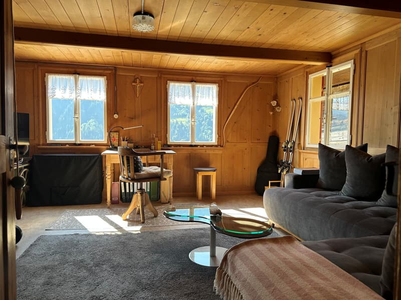 Casa colonica con due fabbricati e panorama montano a Rabius (16)