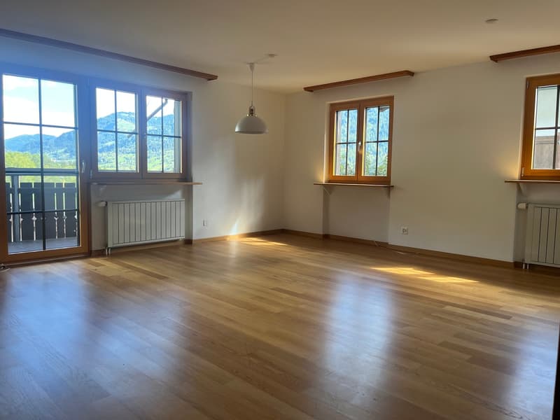 3.5-Zimmerwohnung mit Balkon und Sitzplatz in Schluein (1)