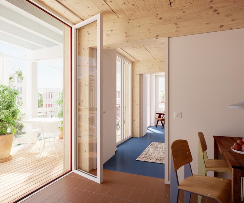 Erstvermietung 4.5-Zimmer-Genossenschaftswohnung in Egg b. Zürich (1)
