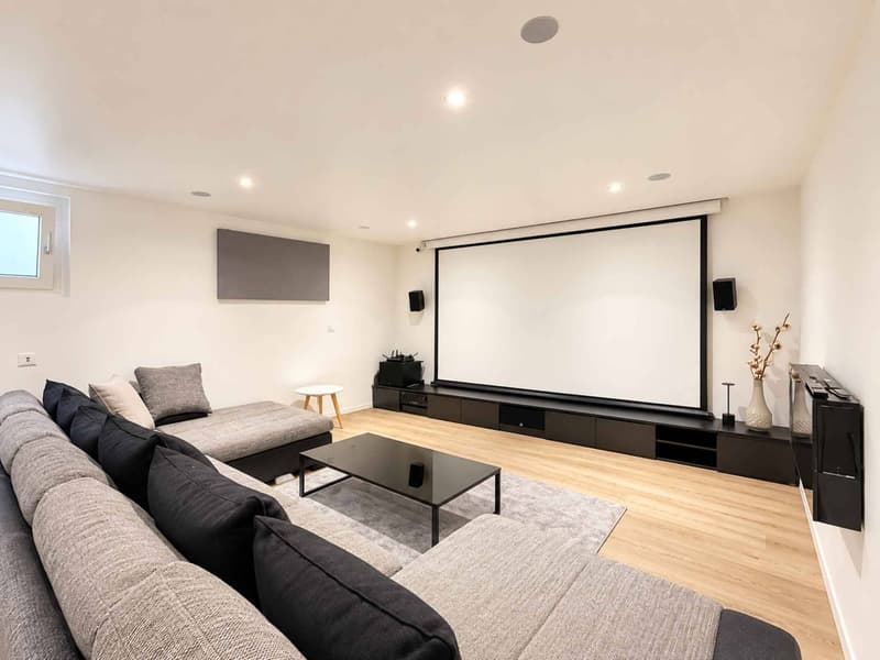 Cuarny  Villa familiale de 2019, jardin, pergola et cinéma au sous-sol (13)