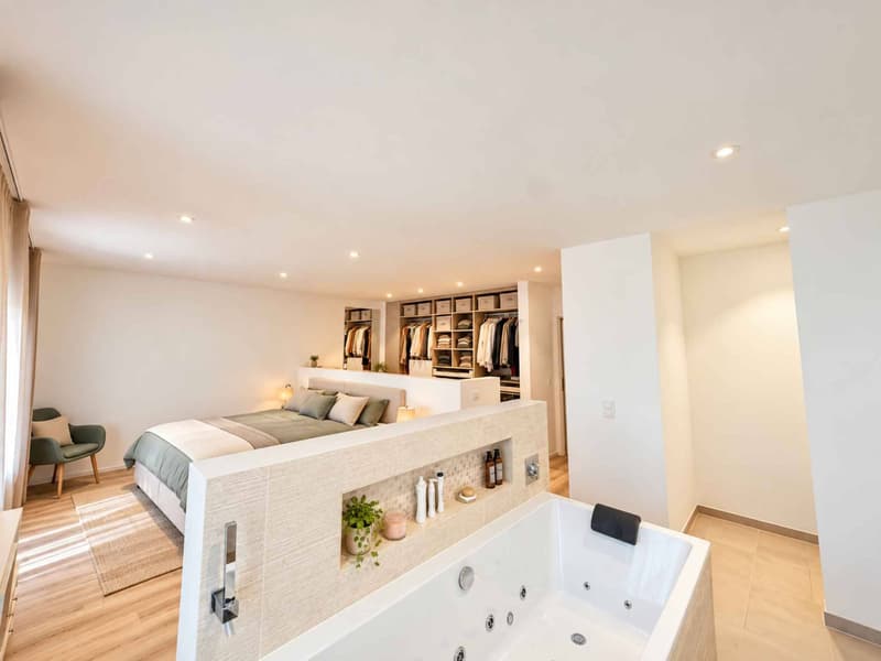 Cuarny  Villa familiale de 2019, jardin, pergola et cinéma au sous-sol (7)
