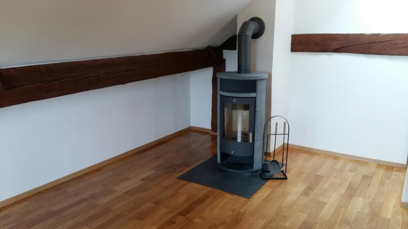 Wohnung mit 5,5 Zimmern im Dachgeschoss mit viel Charme, 1. Stock, ca. 129 m2 (3)