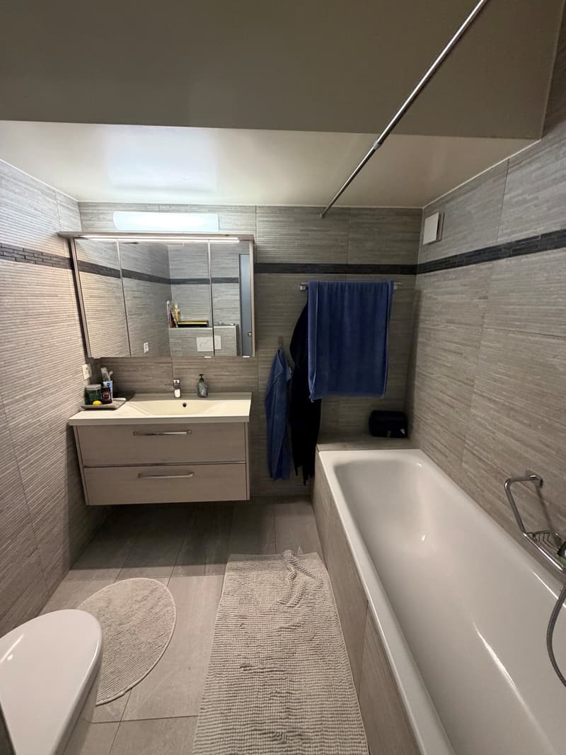 Grand et bel appartement de 2.5 pièces, intégré dans une villa individuelle, au rez de chaussée, env. 81 m2. (7)
