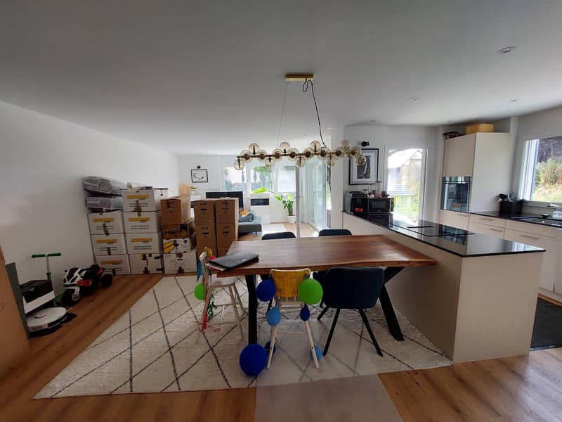 Charmante Wohnung mit viel Umschwung, modern und familienfreundlich (3)