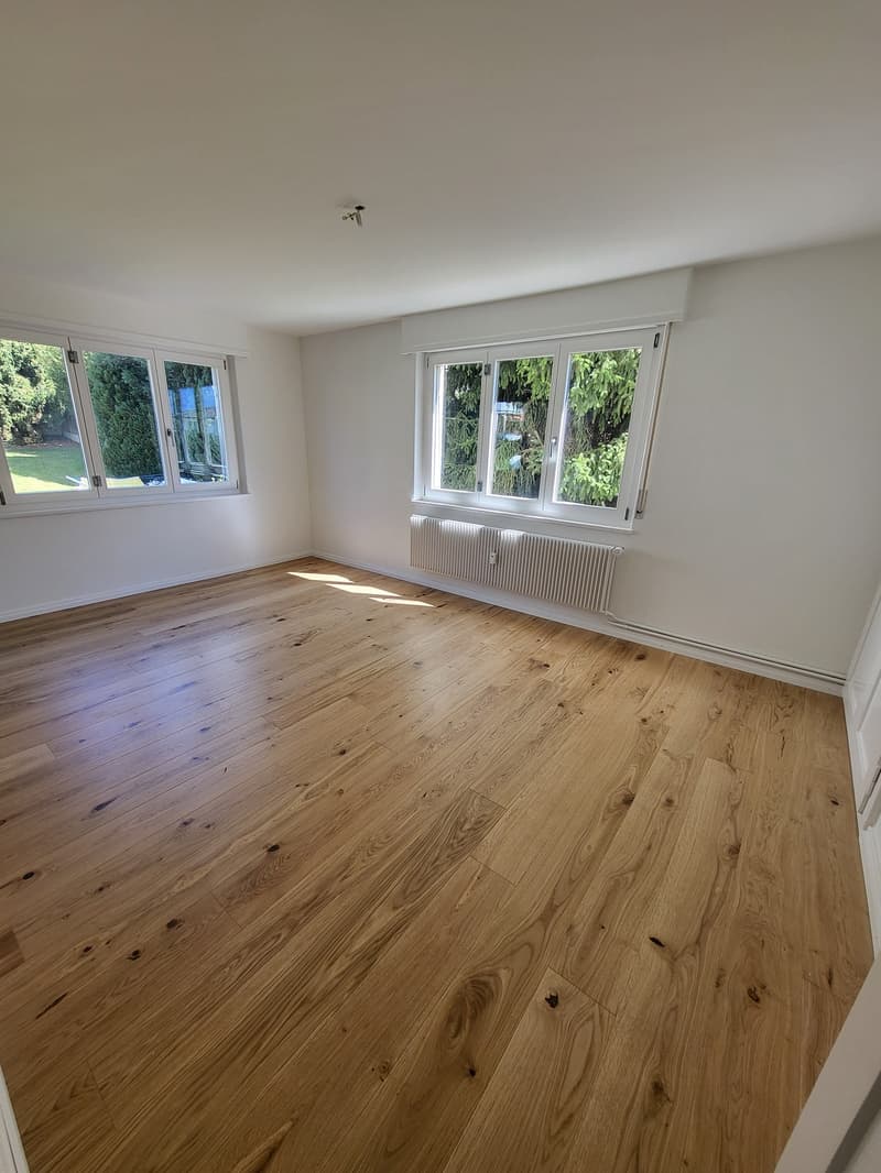 Charmante 2-Zimmer-Wohnung mit Balkon und Bergblick in Hilterfingen (3)