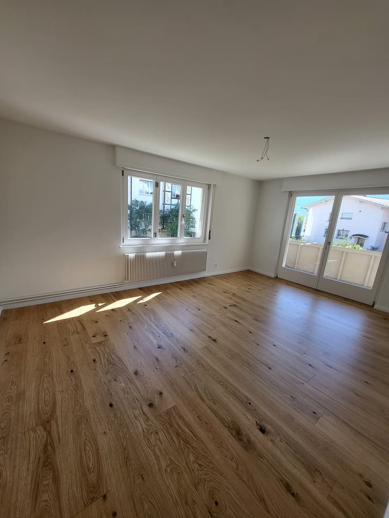 Charmante 2-Zimmer-Wohnung mit Balkon und Bergblick in Hilterfingen (5)