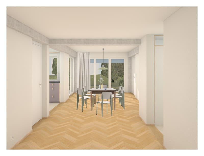 Wohnen mit Stil und Ausblick – 3.5-Zimmerwohnung an beliebter Lage in Zürich (4)