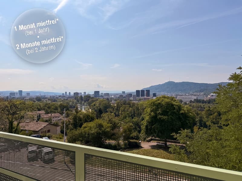 Wohnen mit Stil und Ausblick – 2.5-Zimmerwohnung an beliebter Lage in Zürich (1)