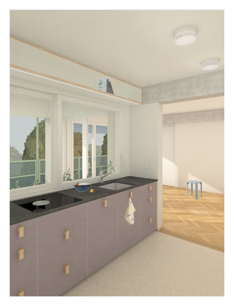Vivre avec style et vue – appartement 4,5 pièces dans un lieu populaire à Zurich (4)